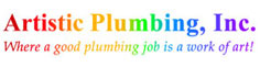 plumber bathroom Logo